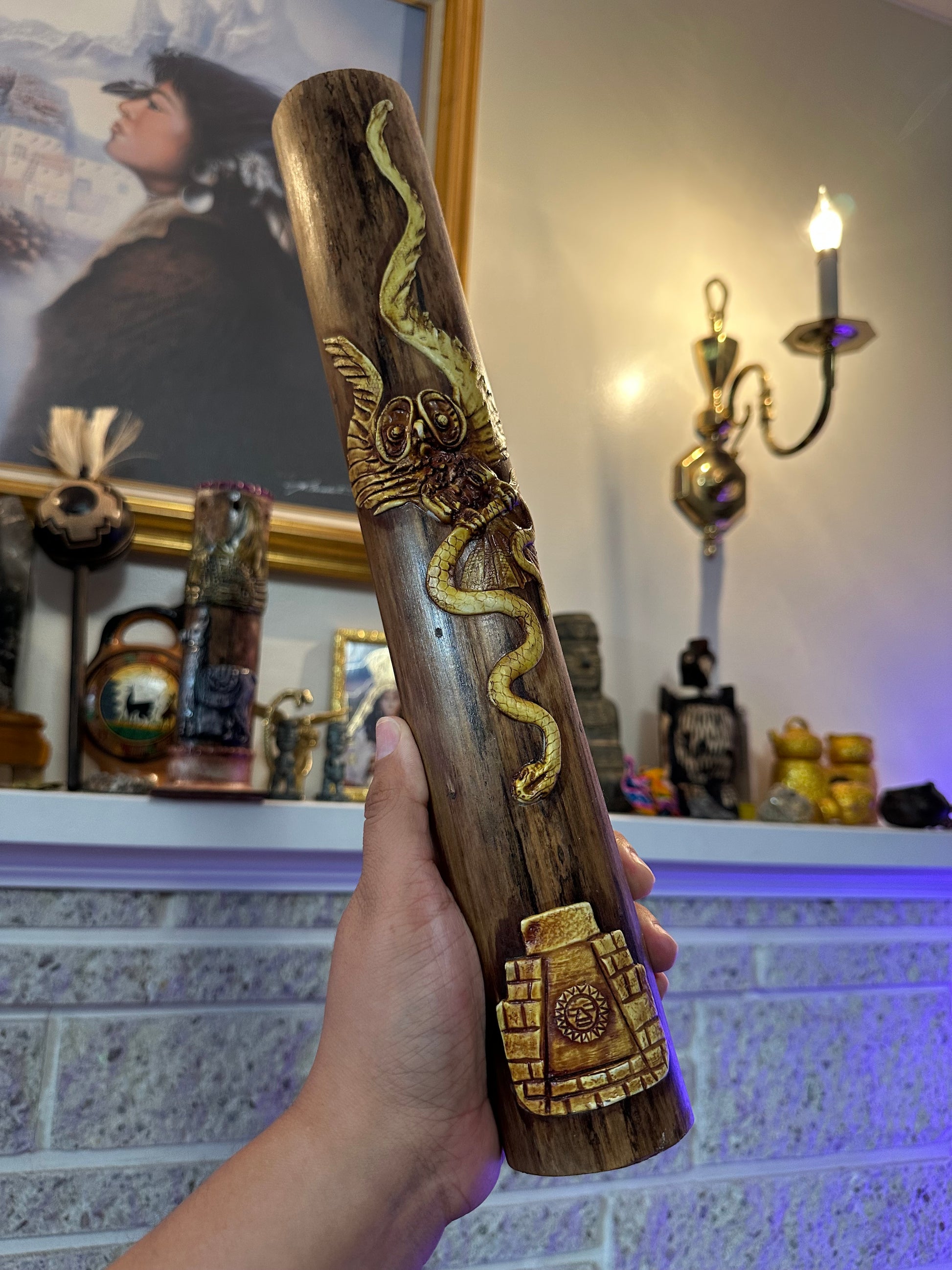 Peruvian Rain Stick-Owl and Serpent Medicine