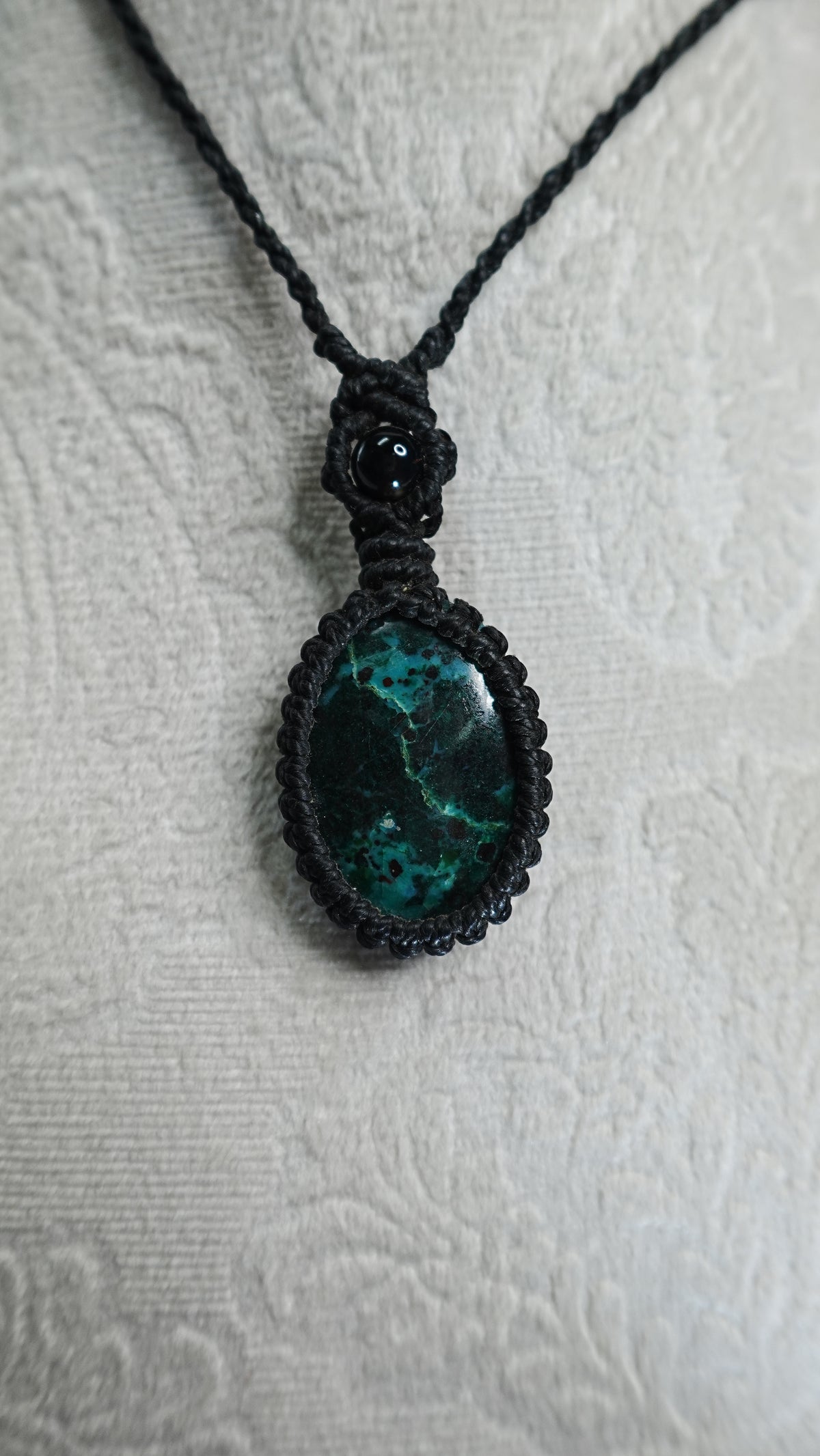 Double Crystal Cabochon Pendant Necklaces — Handmade Natural Healing Stones