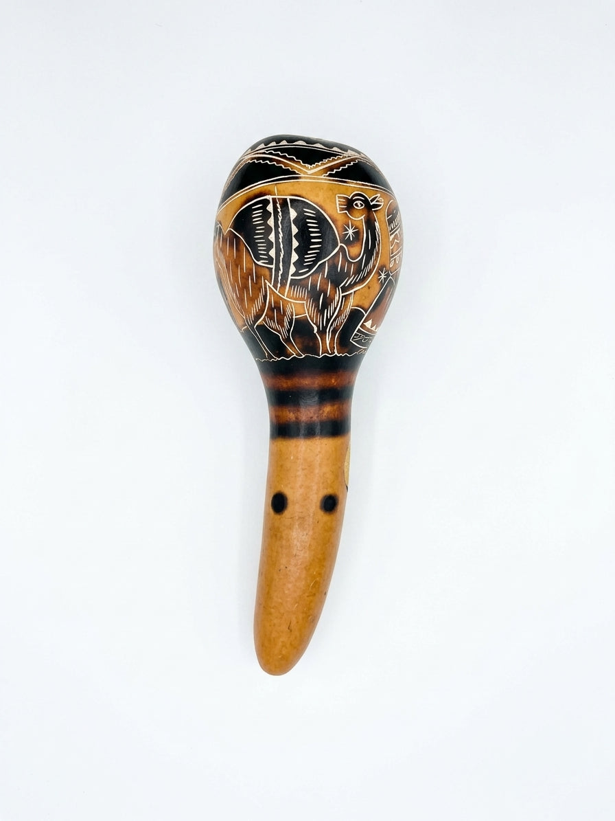 Rain Sticks & Maracas — Handmade Peruvian Andean Shamanic Instruments